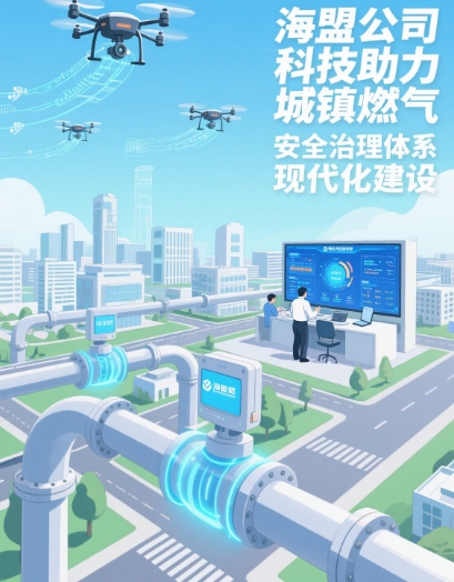 海盟公司科技助力城鎮(zhèn)燃氣安全治理體系現(xiàn)代化建設(shè)